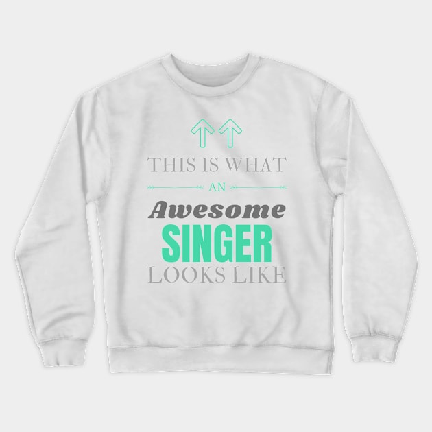 Singer Crewneck Sweatshirt by Mdath